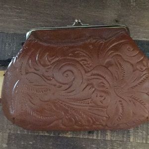 Patrica Nash leather Clutch